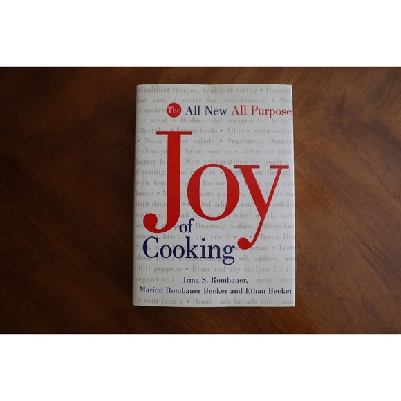 Other - The All New All Purpose Joy of Cooking 1997 Cookbook Rombauer Becker Hardcover